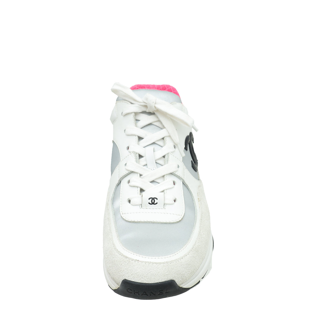 Chanel Multicolor CC Trainer Sneaker 38