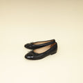 Chanel Black CC Ballet Flats 38