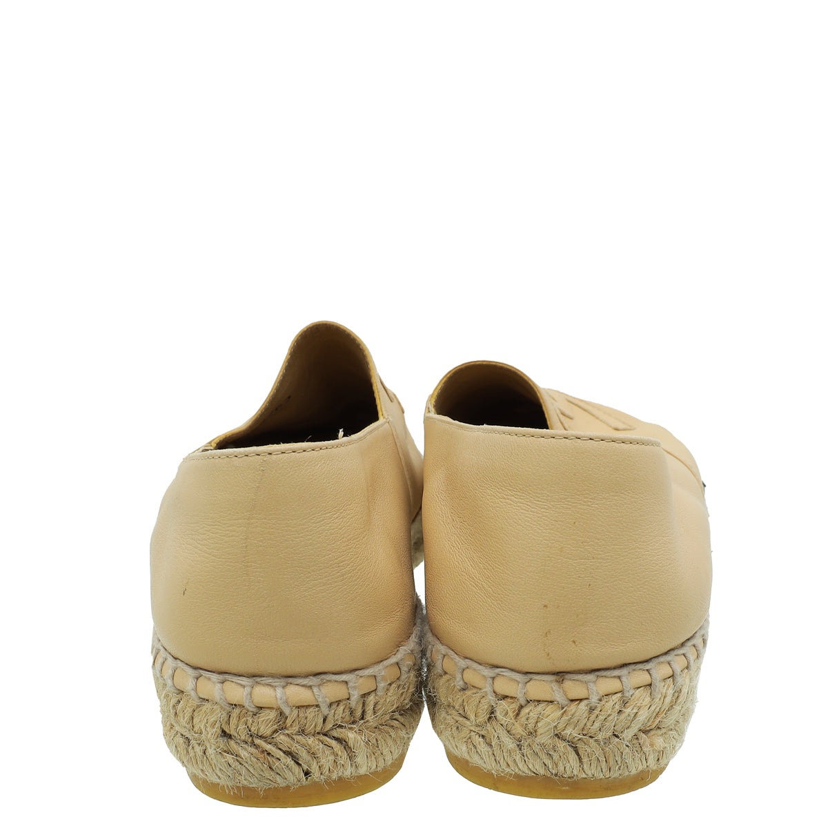 Chanel Bicolor CC Cap Toe Espadrille 38
