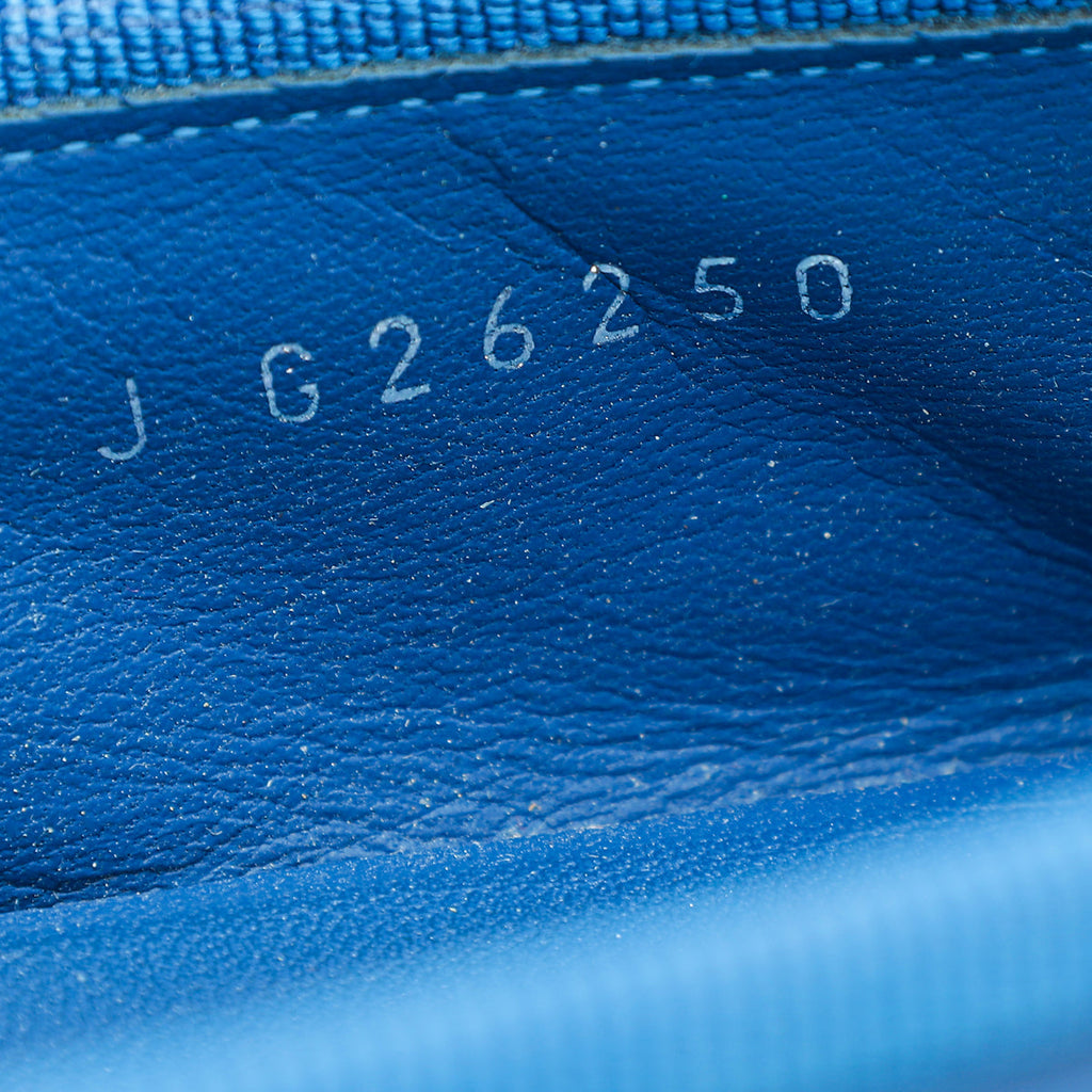 Chanel Blue CC Cap Toe Ballerina Flats 39