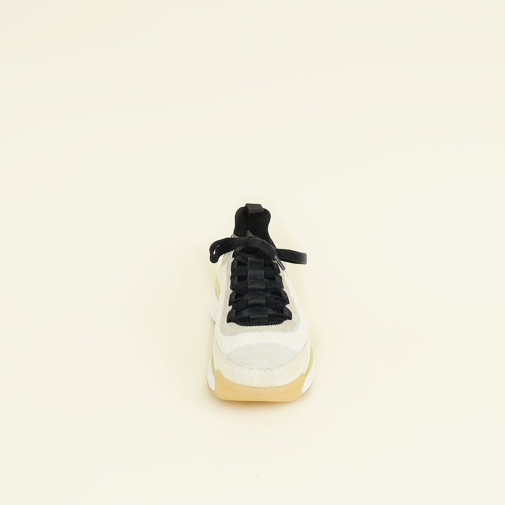 Chanel Bicolor CC Low Top Trainer 39.5