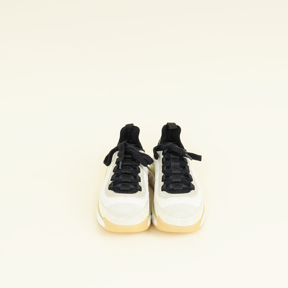 Chanel Bicolor CC Low Top Trainer 39.5