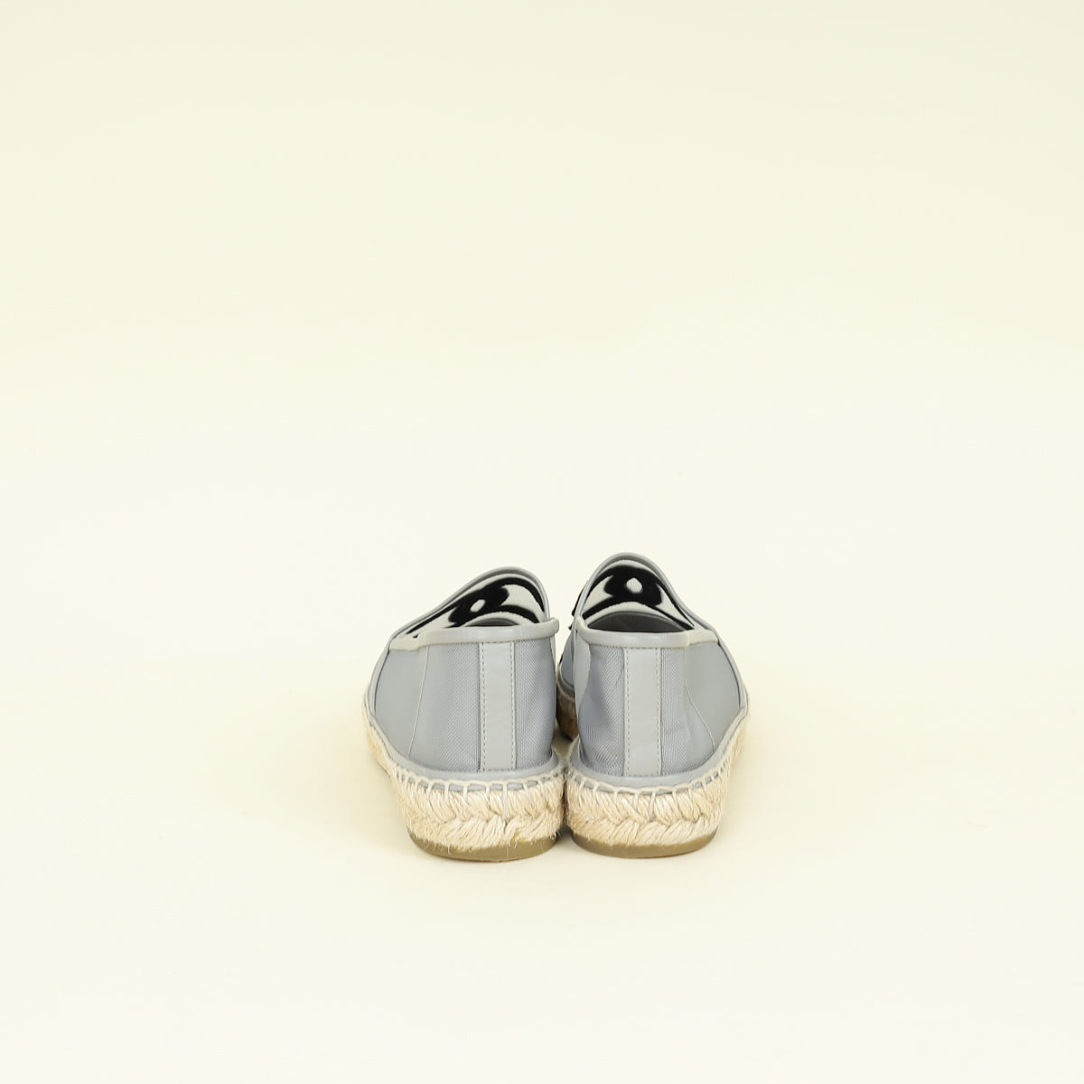 Chanel Bicolor CC Cap Toe Mesh Espadrille 39