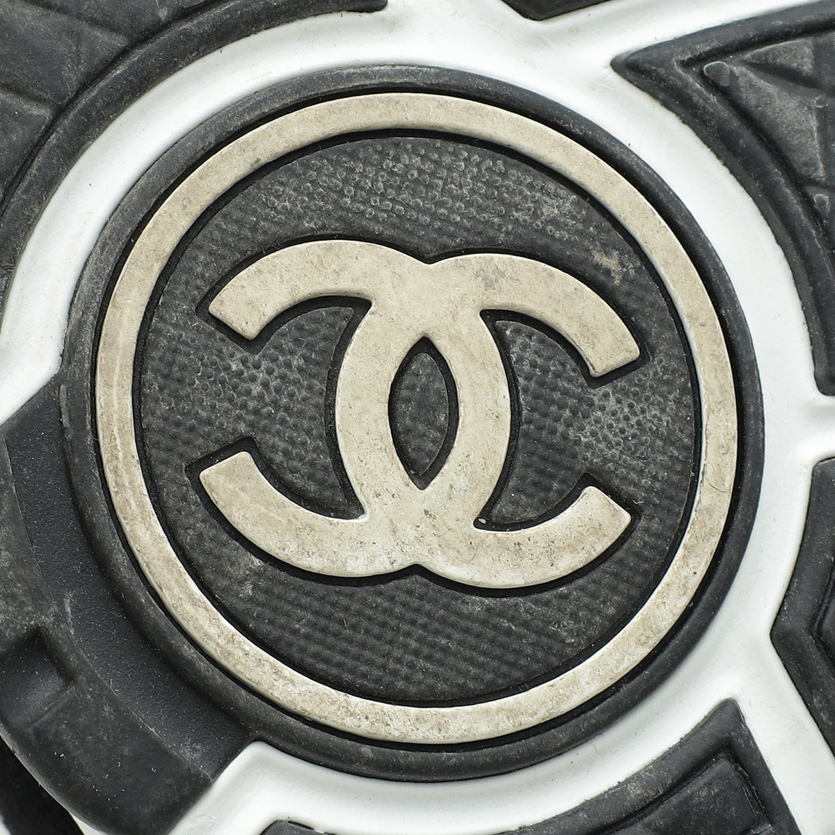 Chanel Bicolor CC Slip On Sock Sneakers 39