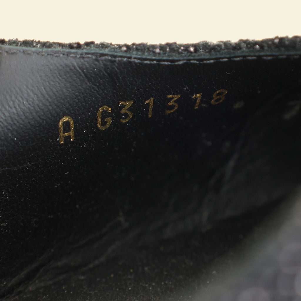 Chanel Bicolor Half d'Orsay Slingback Pumps 39
