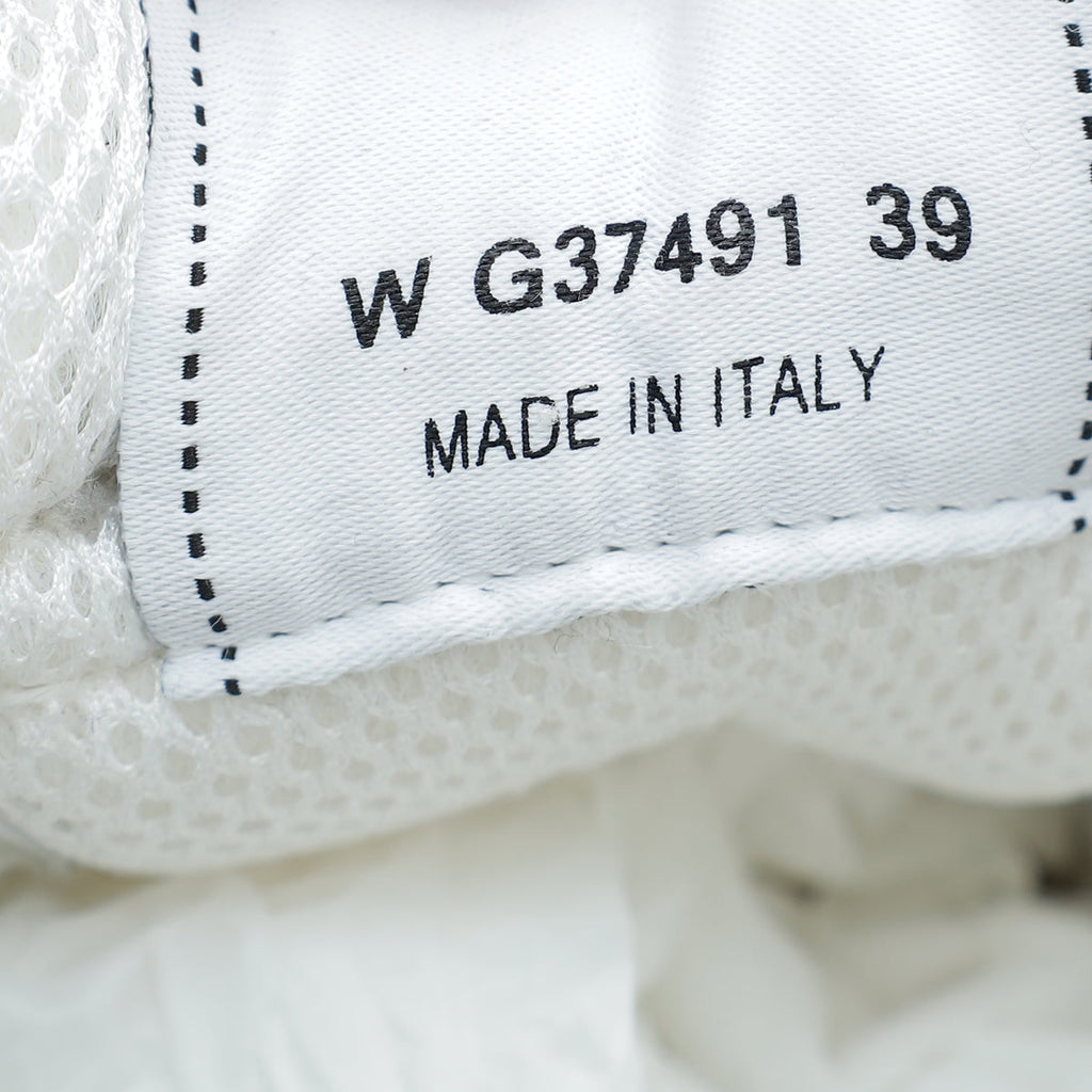 Chanel White CC Sport Flyer Sneaker 39