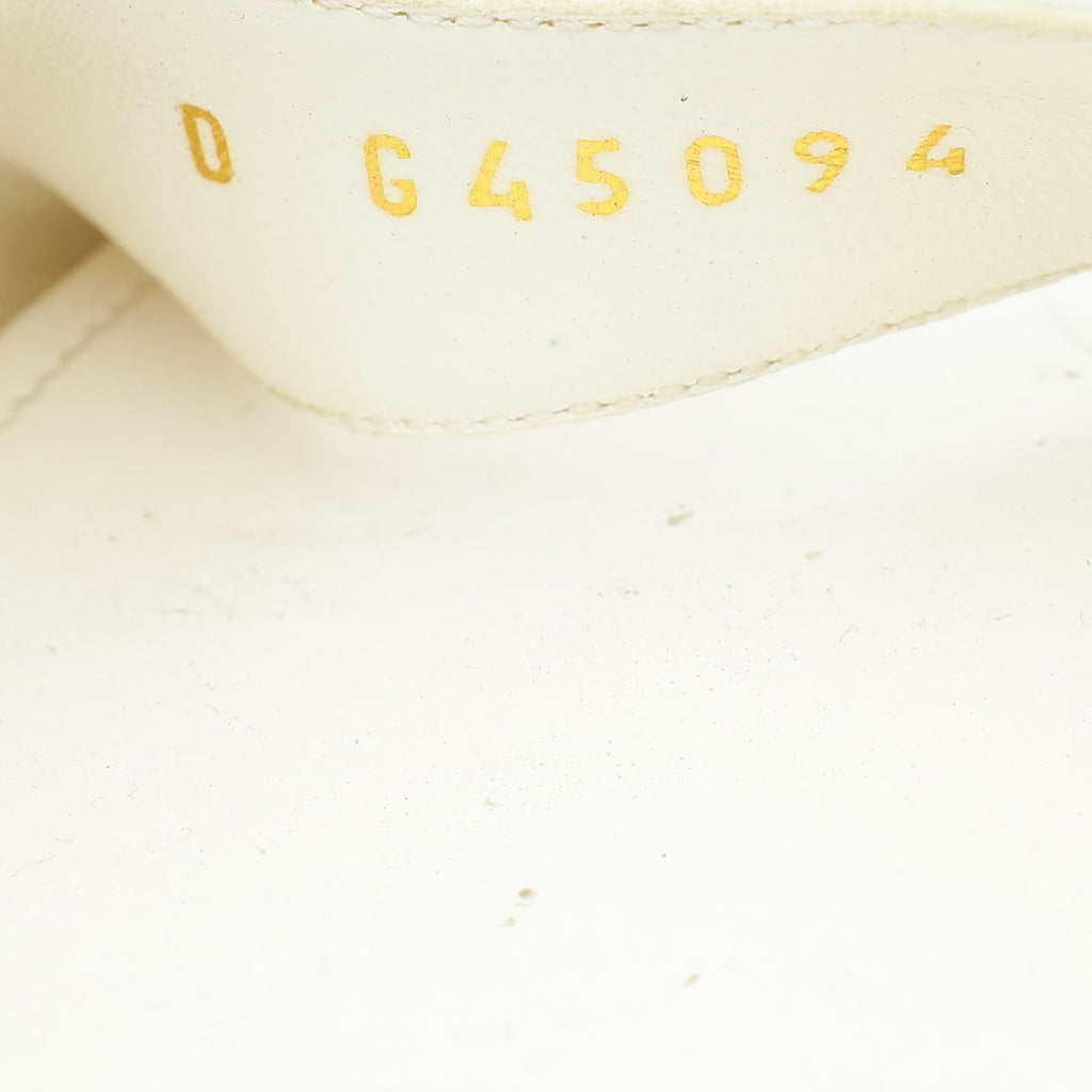 Chanel Bicolor CC Chain Block Sandal 40.5