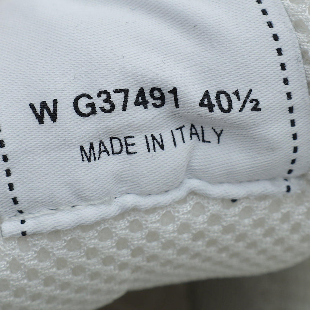 Chanel White CC Sport Flyer Sneaker 40.5