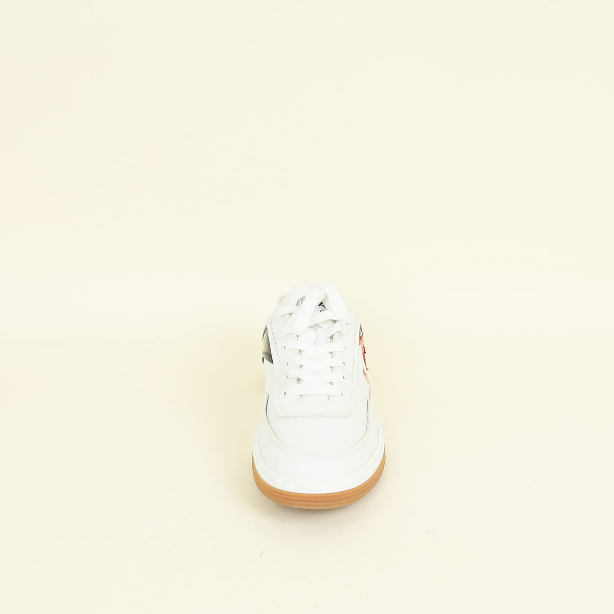 Chanel White CC Trainer Sneaker 40