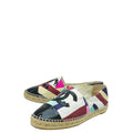 Chanel Multicolor Print Crepe CC Espadrille 40