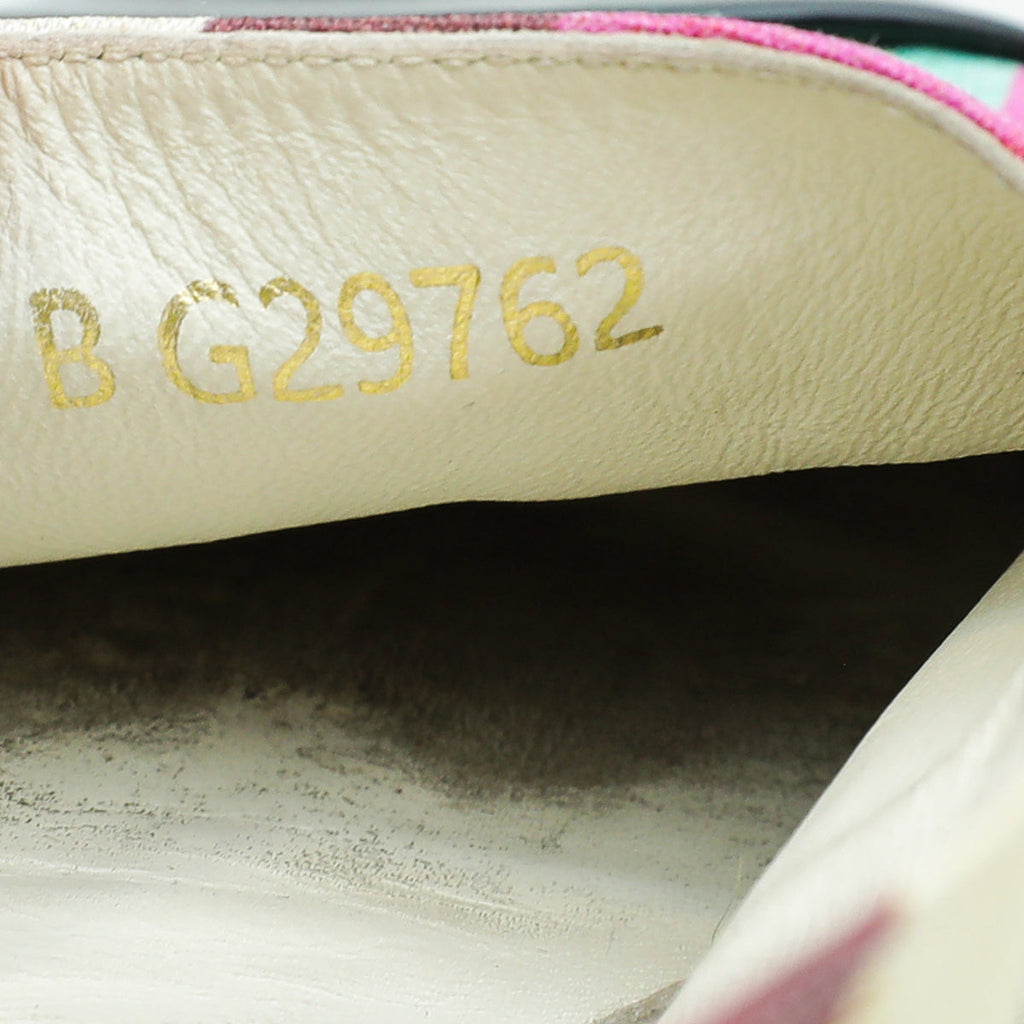 Chanel Multicolor Print Crepe CC Espadrille 40