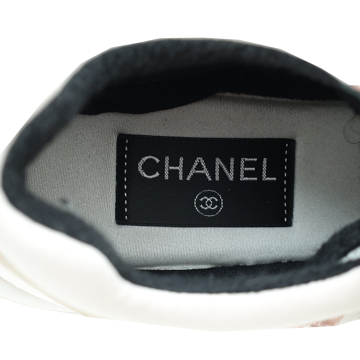 Chanel Tricolor CC Lace Up Sneakers 40