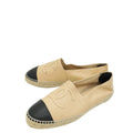Chanel Bicolor CC Cap Toe  Espadrille 41