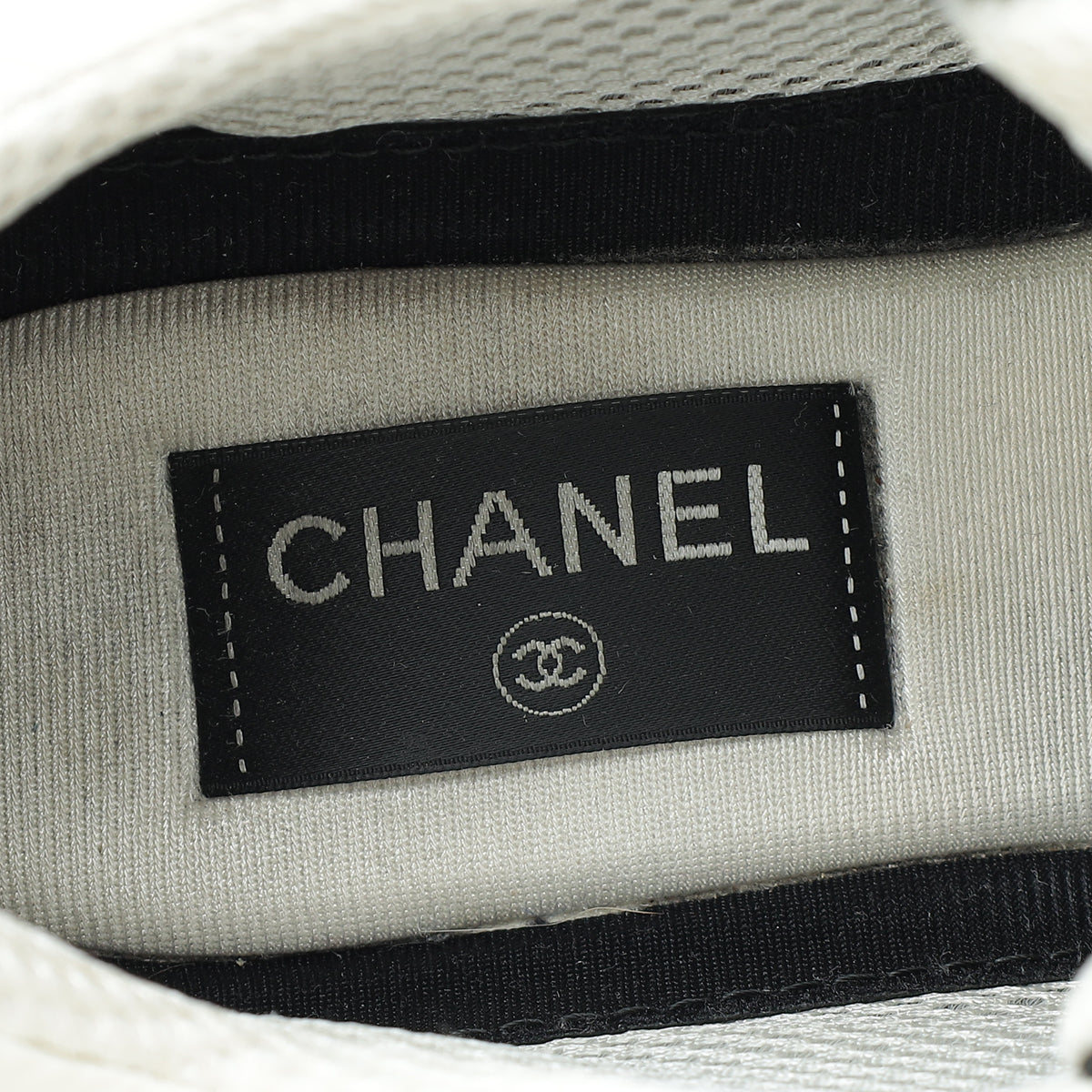 Chanel Bicolor CC Lace Up Sneakers 39