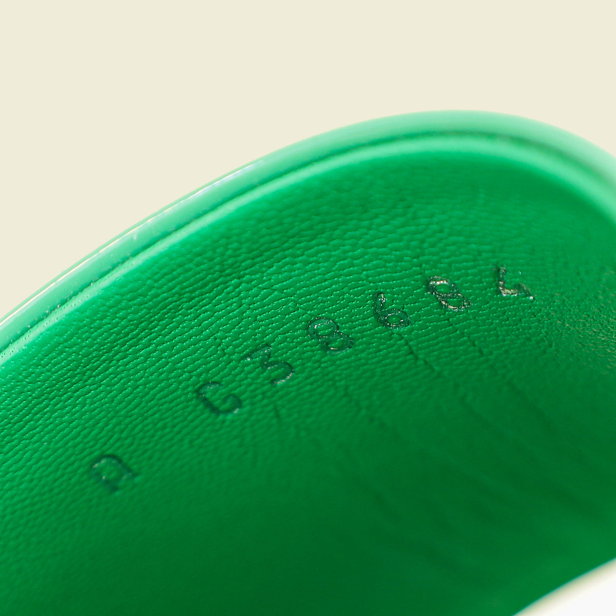 Chanel Green CC Sandal 36.5