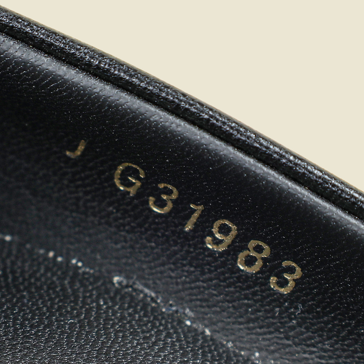 Chanel Black CC Pearl Pump 36