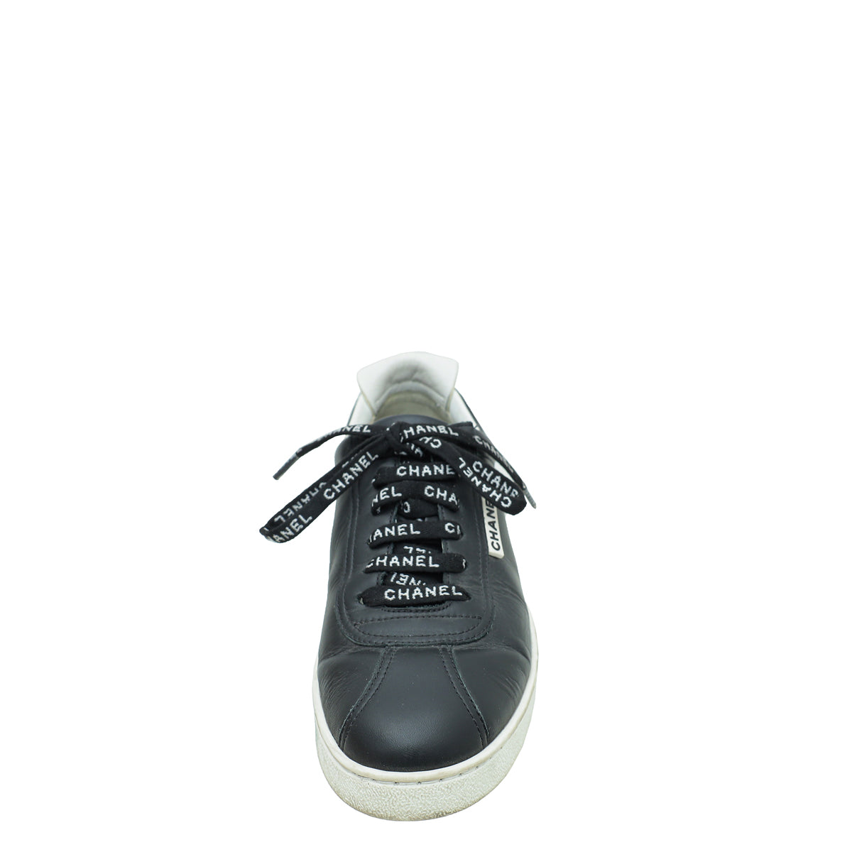 Chanel Black CC Sneaker 37.5