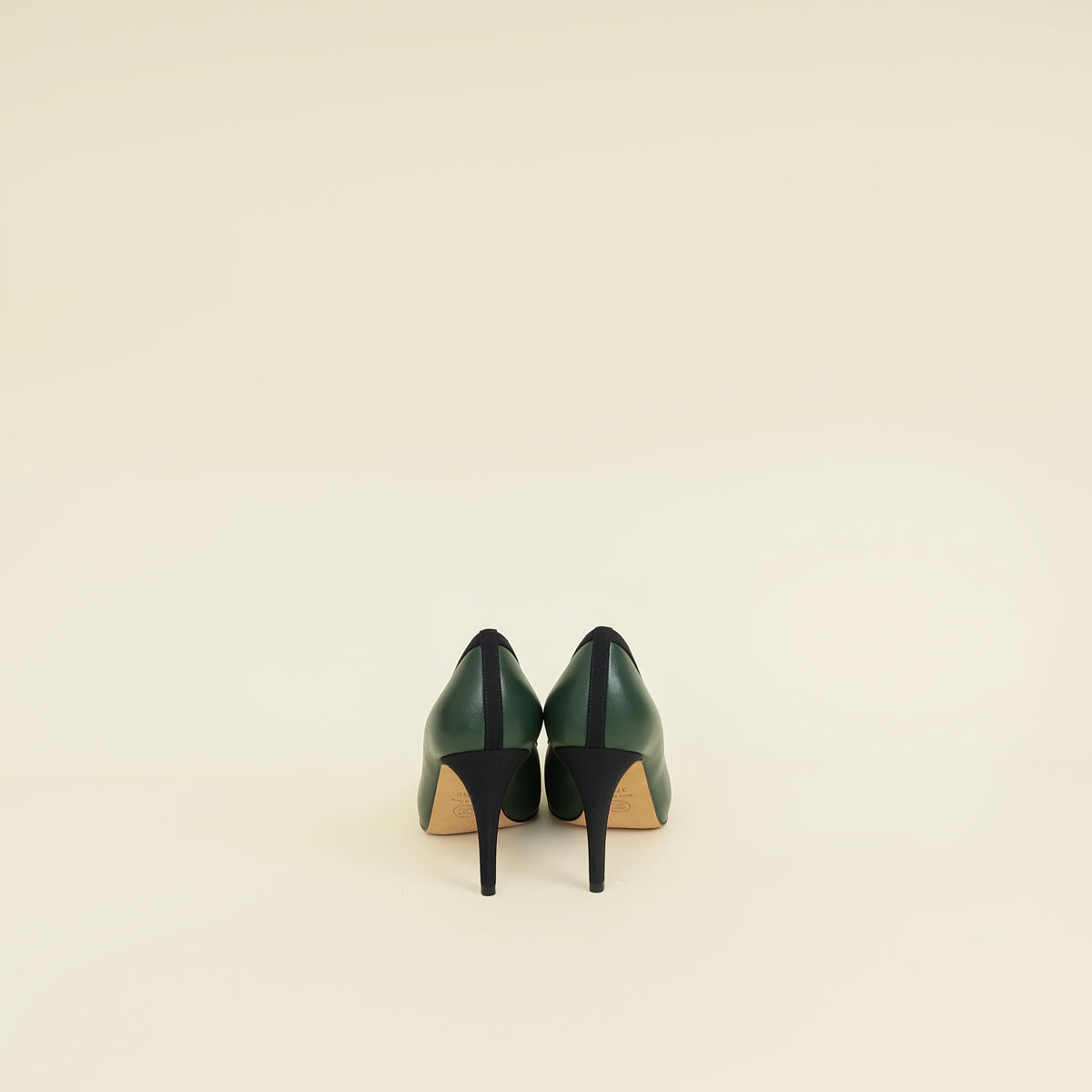 Chanel Bicolor CC Cap Toe Pumps 37.5