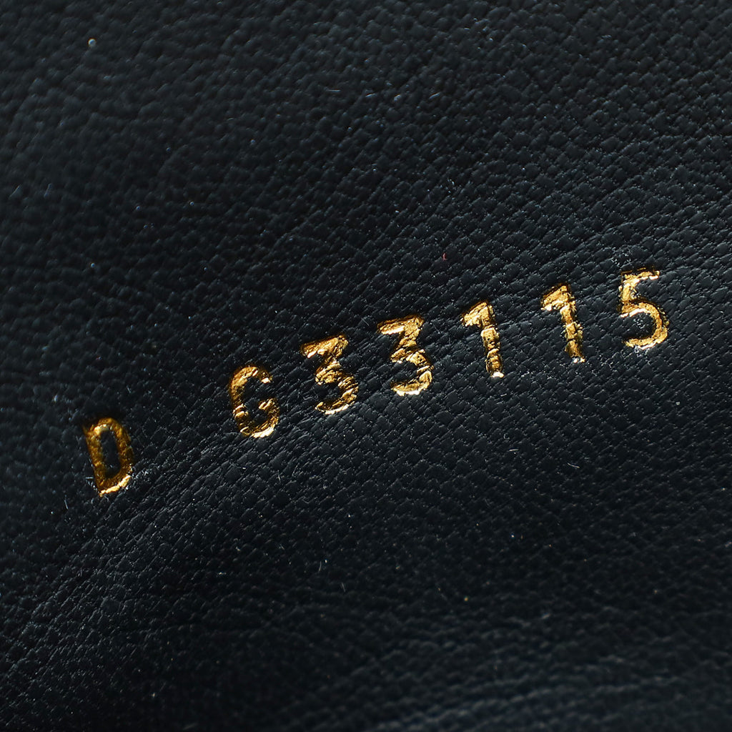 Chanel Black Logo Cap Toe Ankle Boot 37