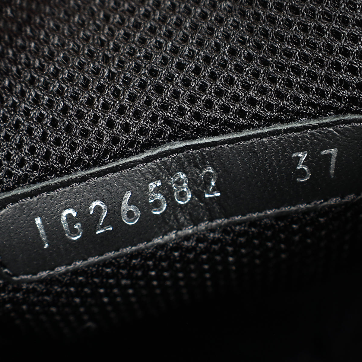 Chanel Black CC Trainer Sneaker 37