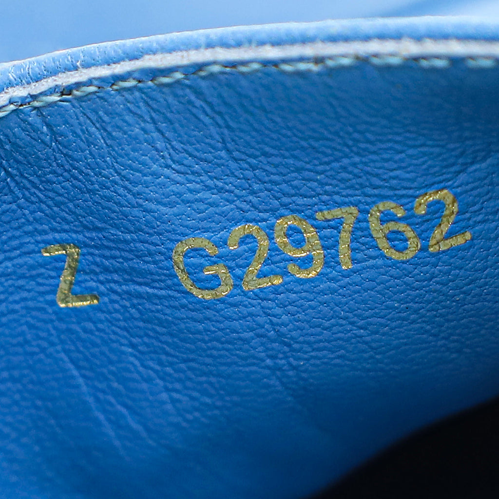 Chanel Blue CC Espadrille 37