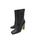 Chanel Black CC Cap Toe Ankle Boot 38.5