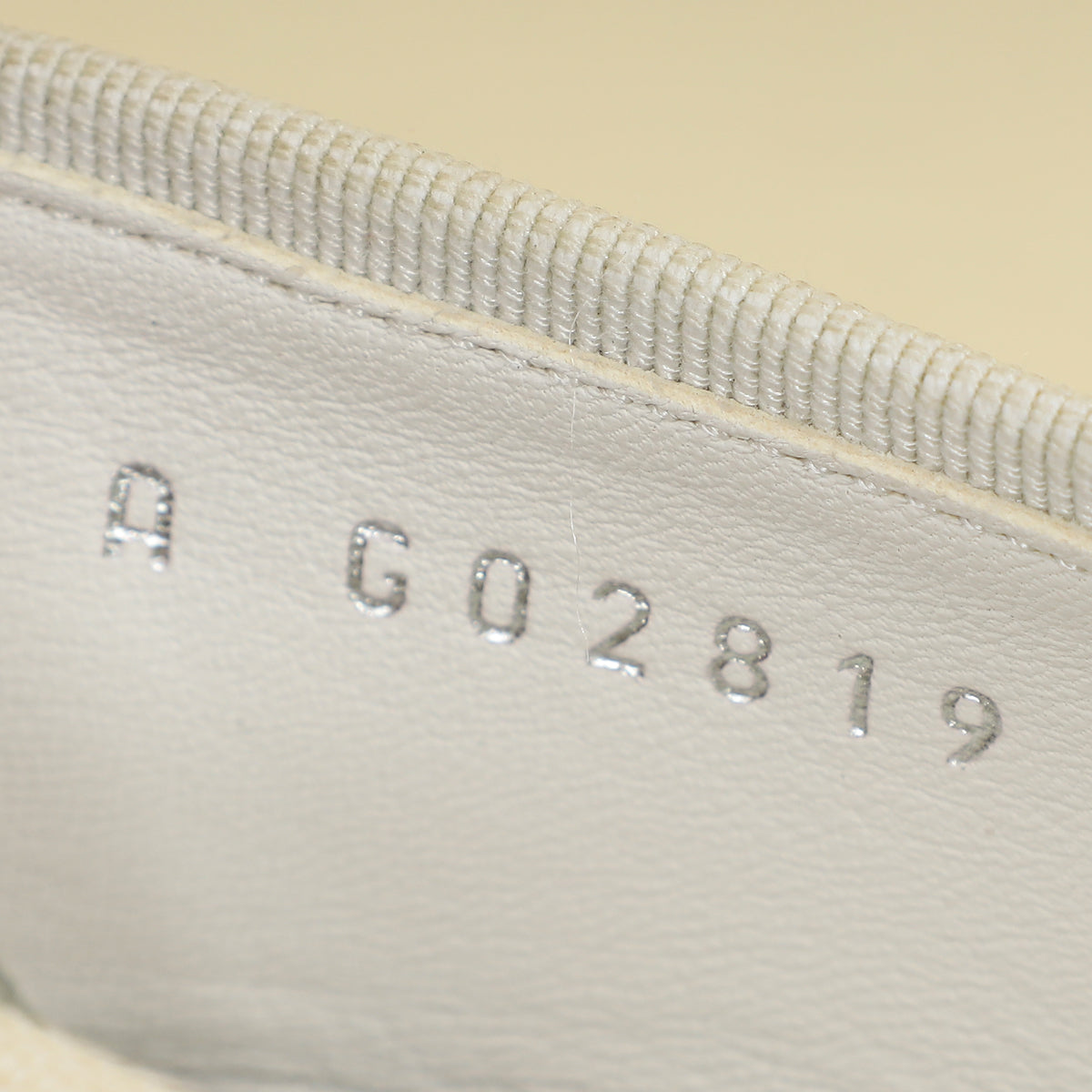 Chanel White CC Cap Toe Flat Ballerina 38