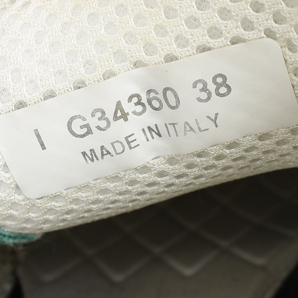 Chanel Mint Green CC Tweed Lace Up Sneakers 38