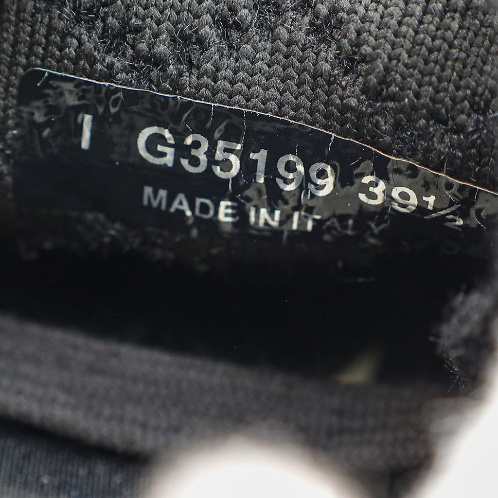 Chanel Tricolor CC Mixed Fabrics Knit Sneakers 39.5