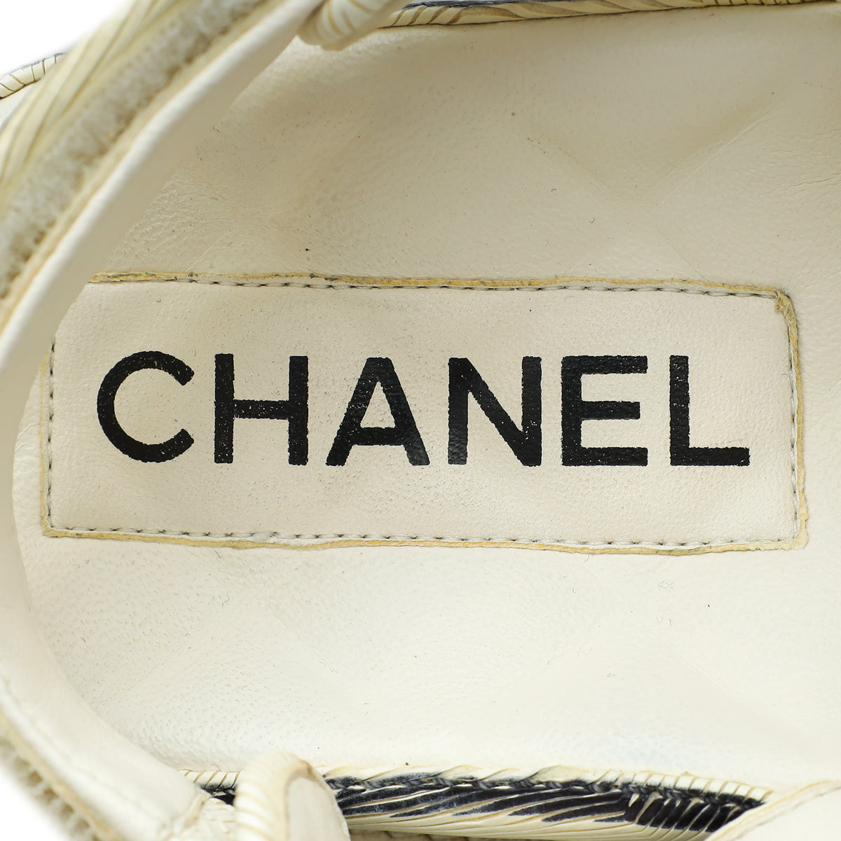 Chanel Bicolor Velcro CC Dad Sandals 39.5