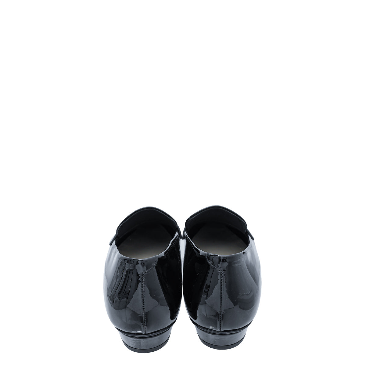 Chanel Black CC Pointed Loafer 39
