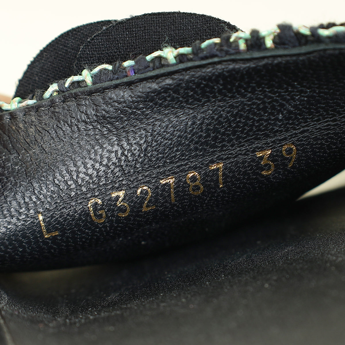 Chanel Black Camellia Mules