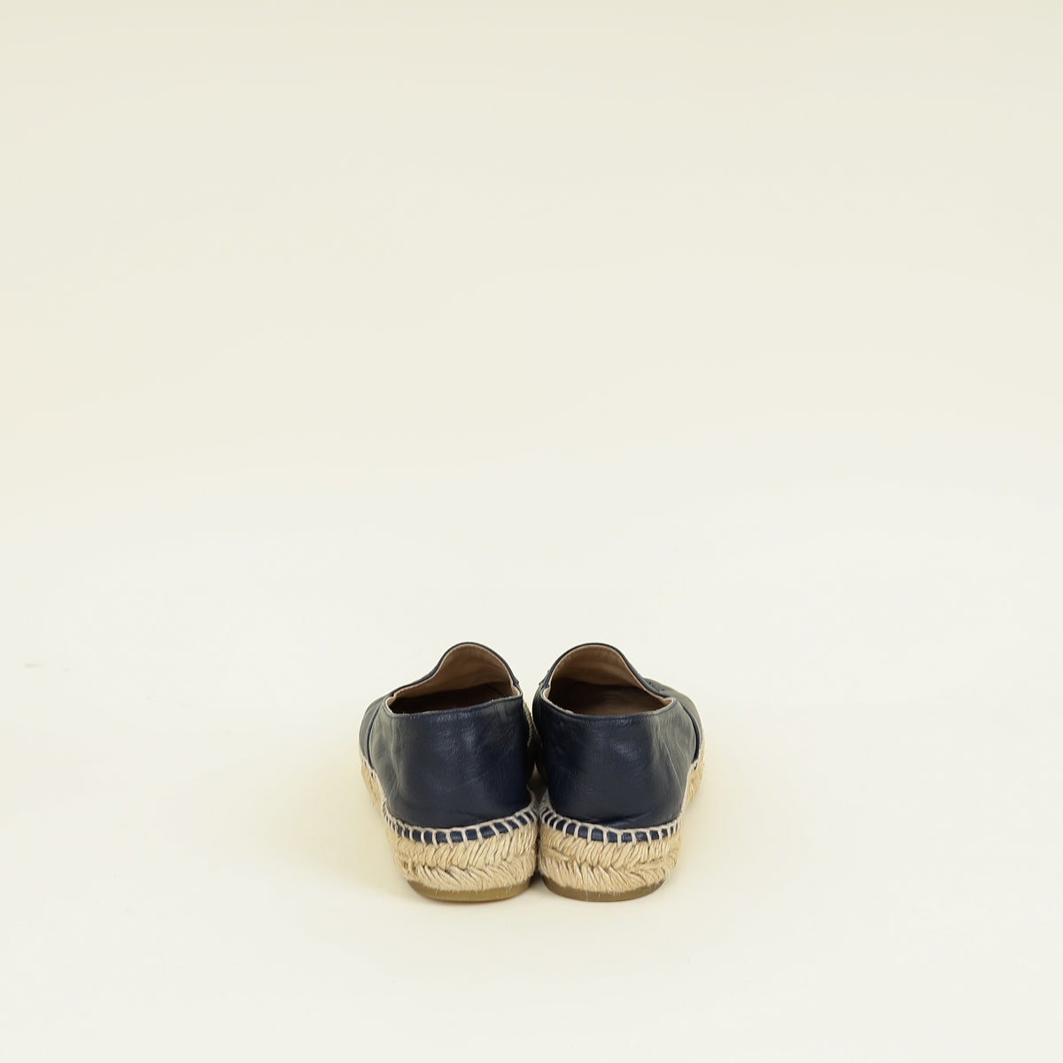 Chanel Bicolor CC Cap Toe Espadrille 39