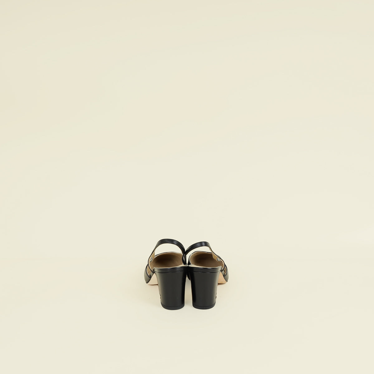 Chanel Black Slingback Pumps 39