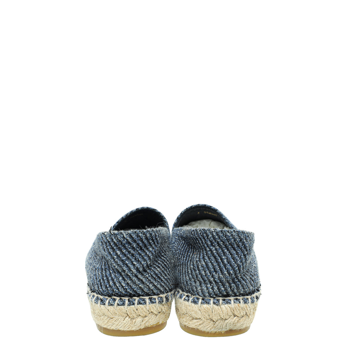 Chanel Bicolor CC Tweed Espadrille 39