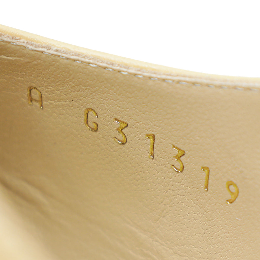 Chanel Bicolor CC Cap Toe Flat Slingback 39