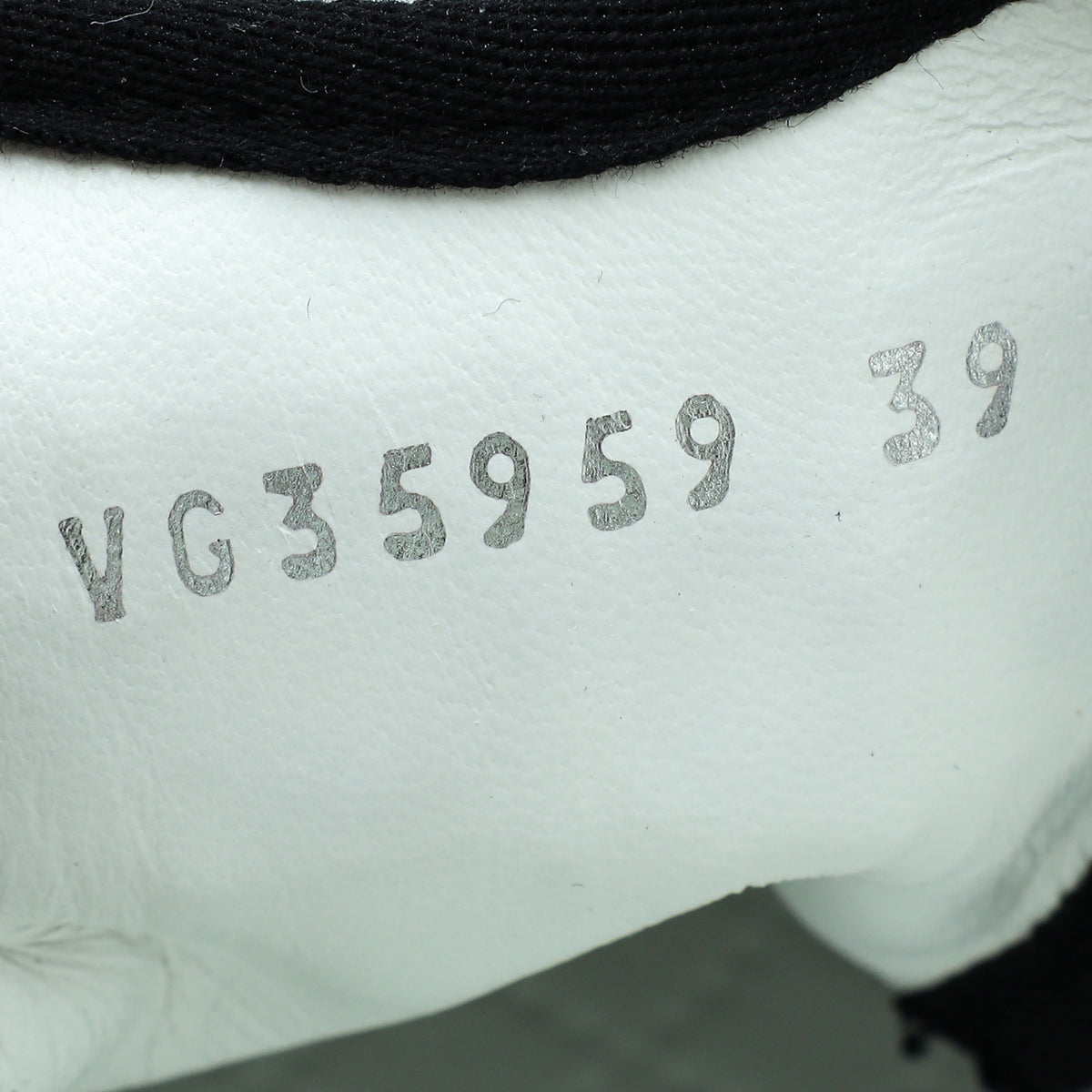 Chanel Bicolor Logo Embroidered Low Top Sneakers 39