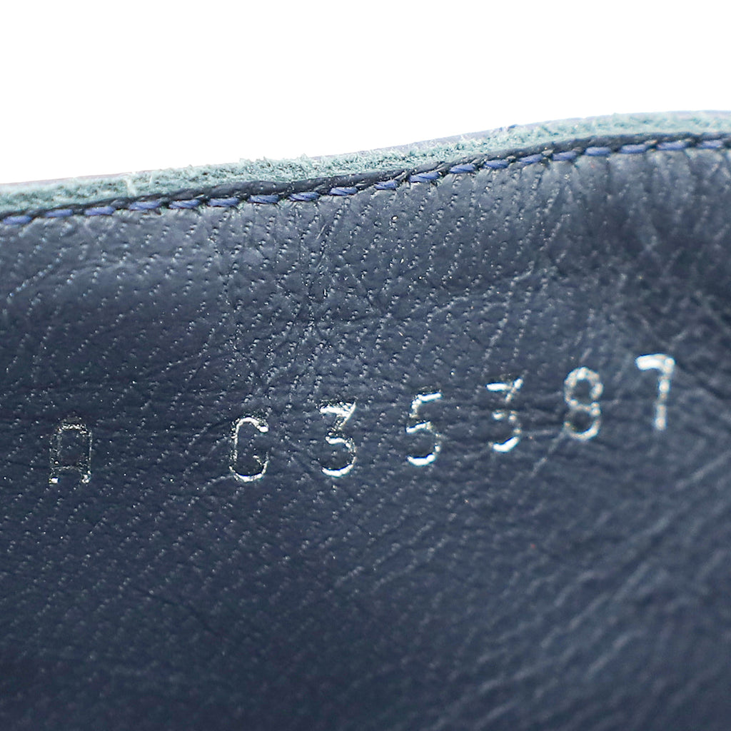 Chanel Bicolor Chain Detail Pointed Heeled Mules 40.5