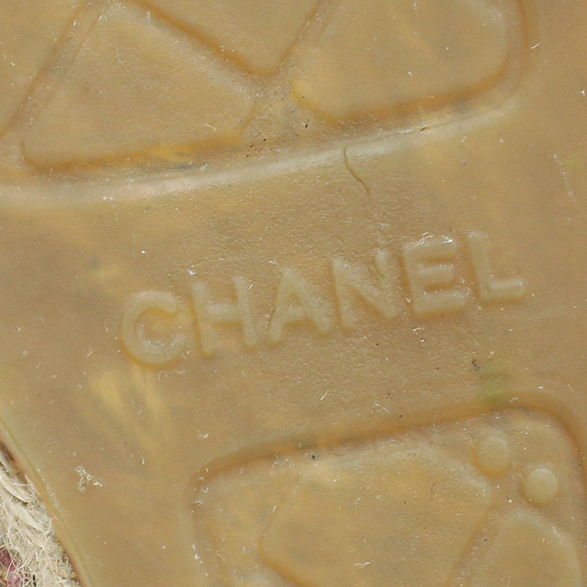 Chanel Multicolor CC Wool Espadrille 40