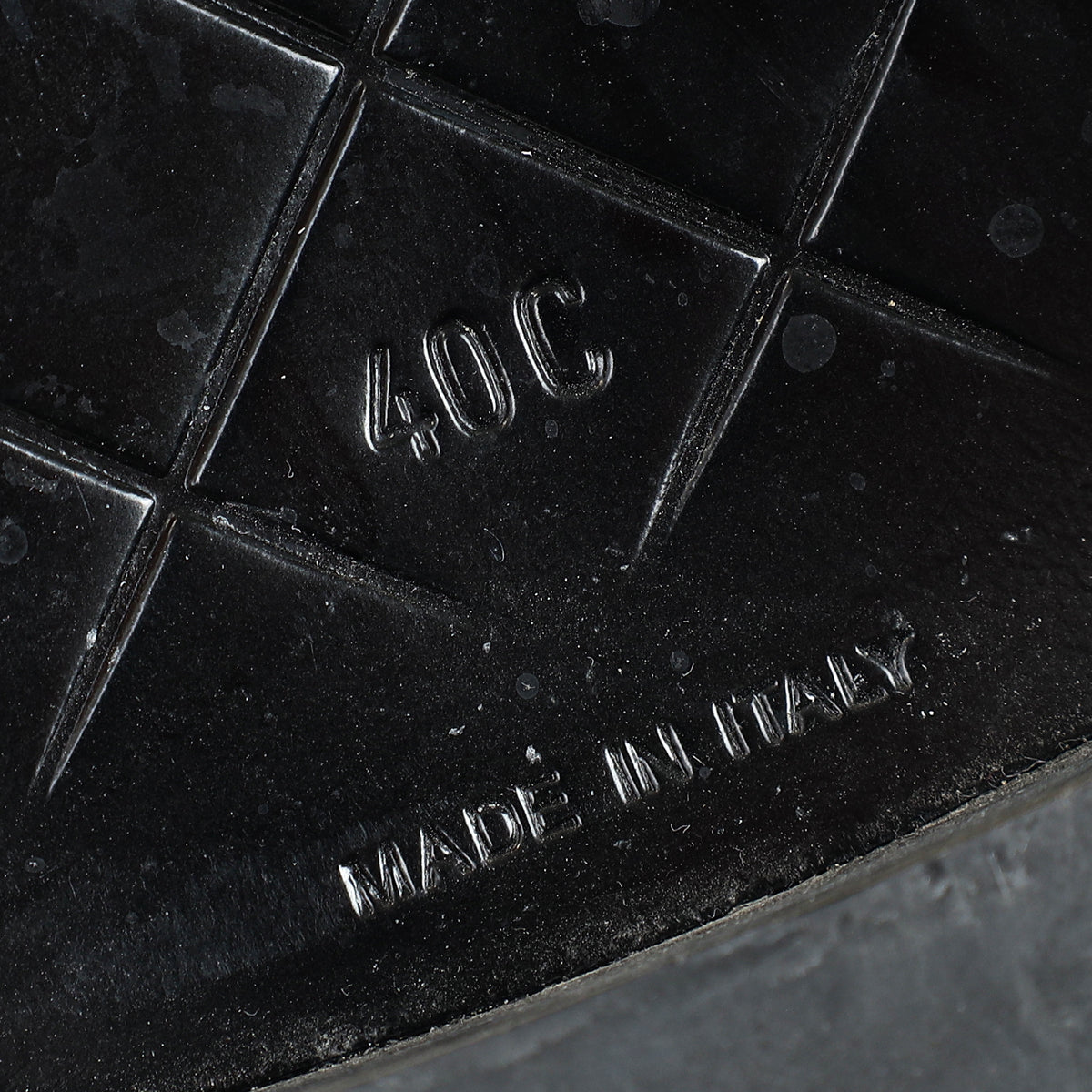 Chanel Black CC Quilted Turnlock Mules 40