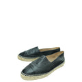 Chanel Black CC Espadrille 41