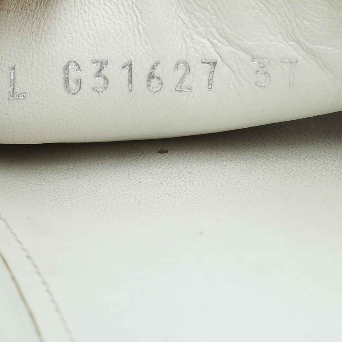 Chanel White Satin CC Charm Chain Slide Sandal 37