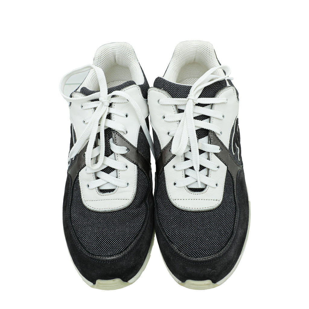 Chanel Tricolor CC Sneakers 38.5