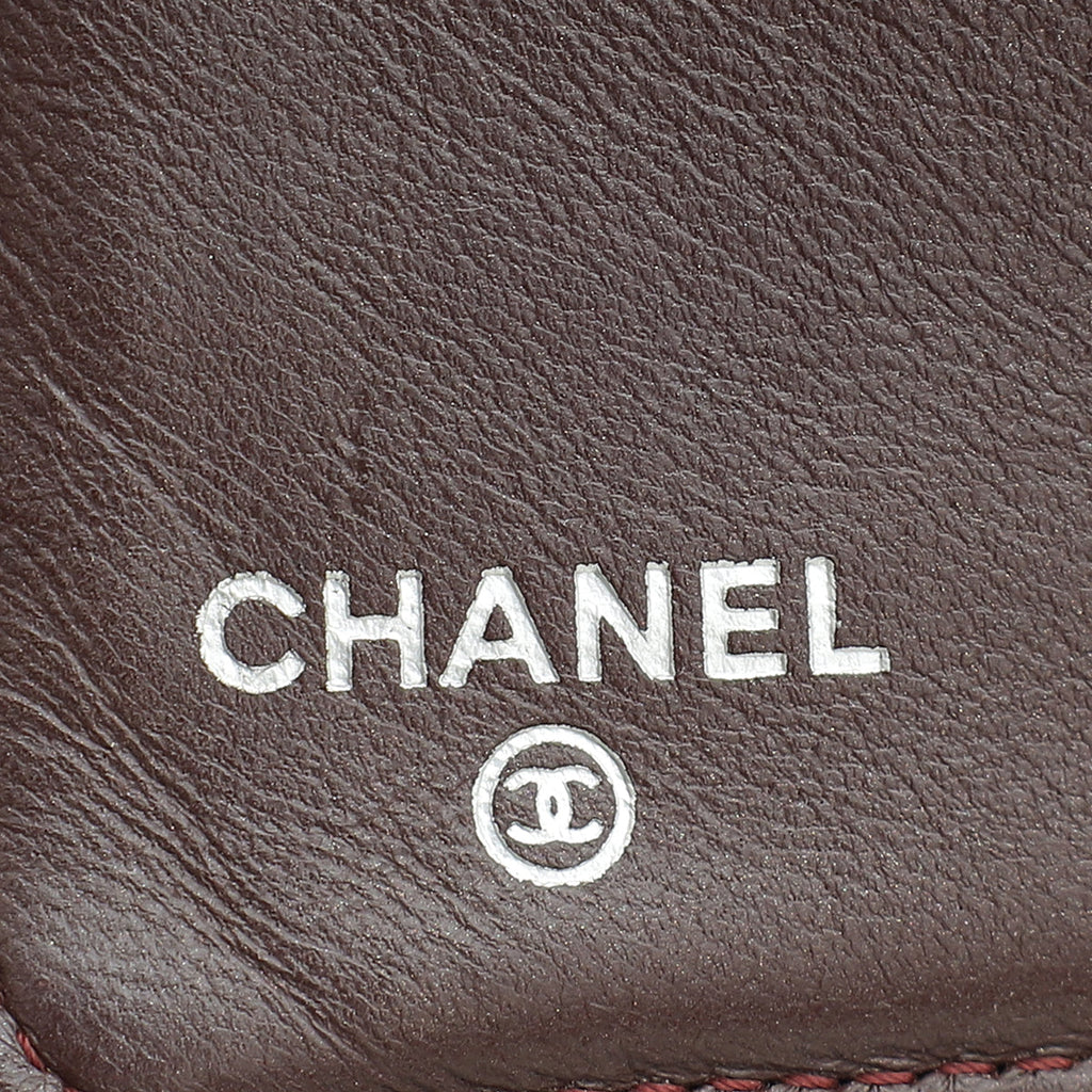 Chanel Black CC Classic Yen Wallet