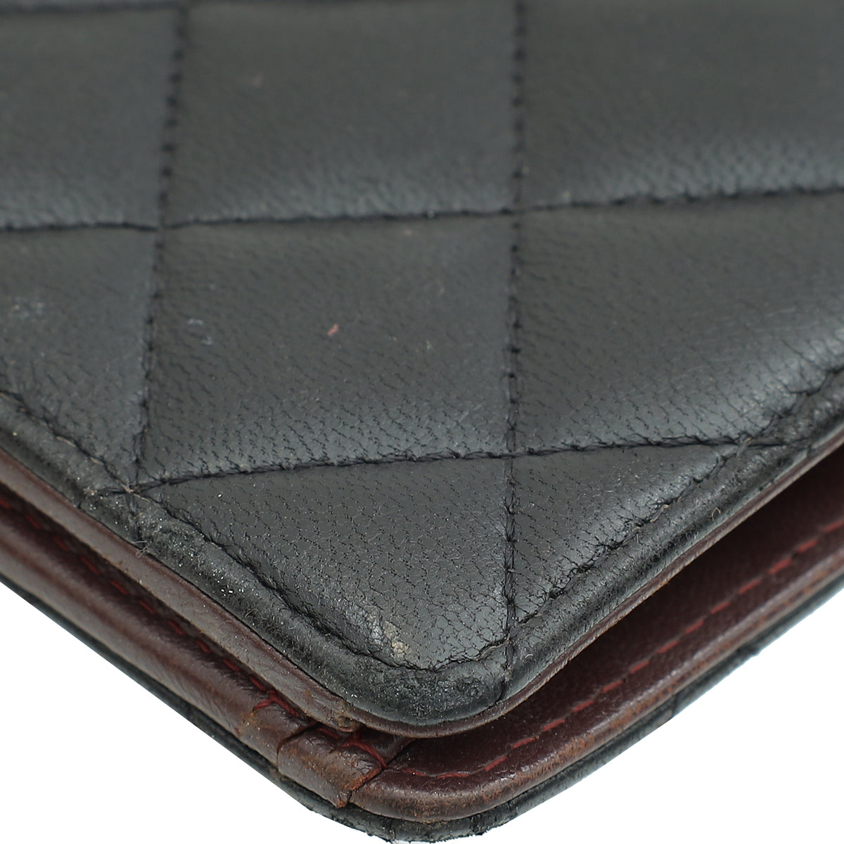 Chanel Black CC Classic Yen Wallet