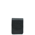 Chanel Black CC Cambon CC Cigarette Case