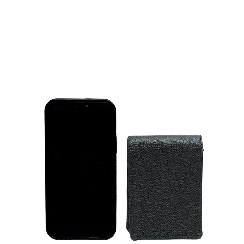 Chanel Black CC Cambon CC Cigarette Case