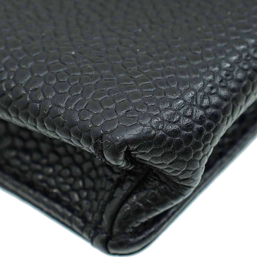 Chanel Black CC Cambon CC Cigarette Case