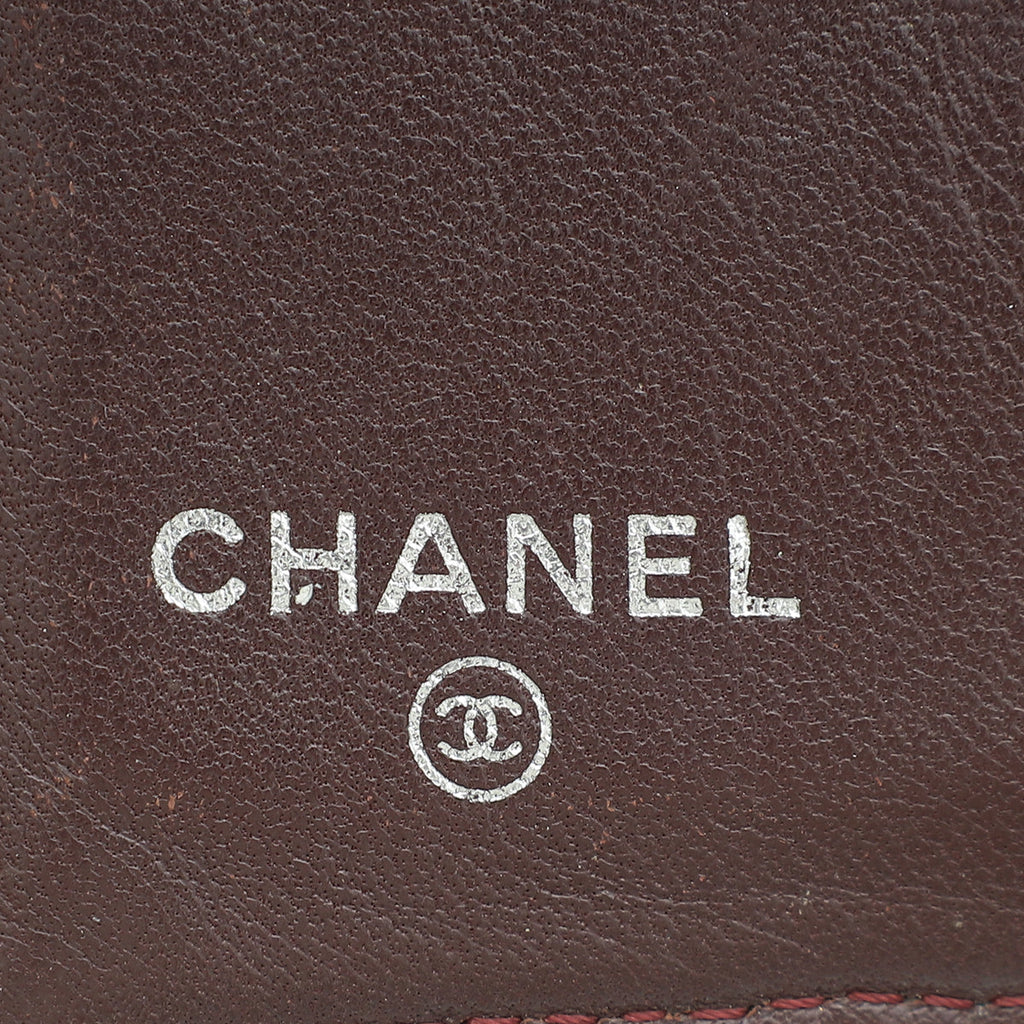 Chanel Black CC French Wallet