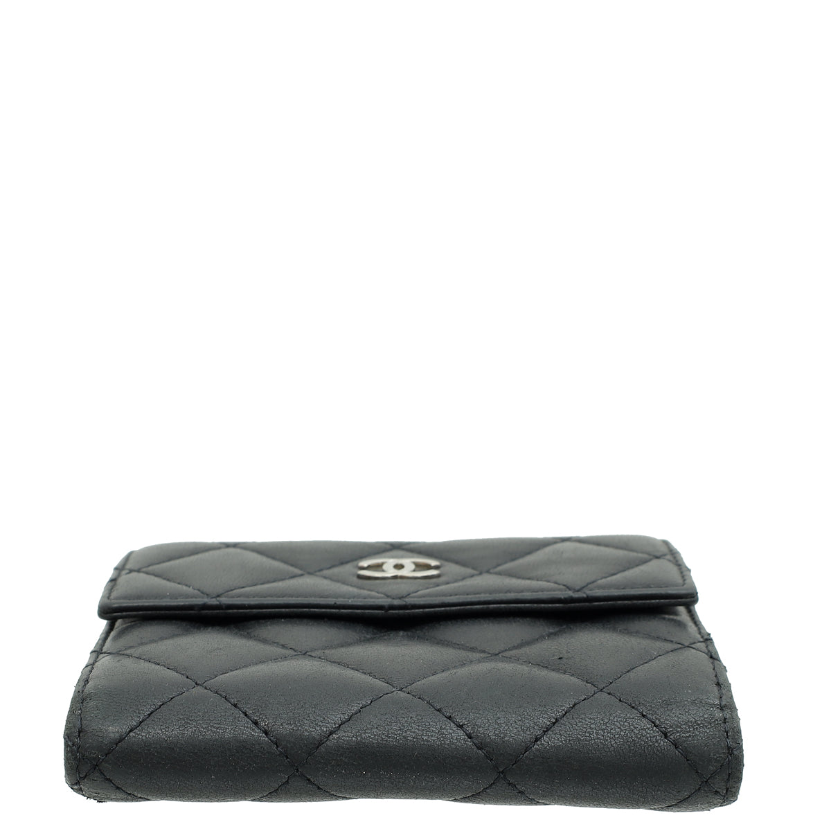 Chanel Black CC French Wallet
